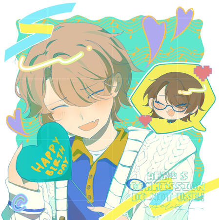 Half-body simple style