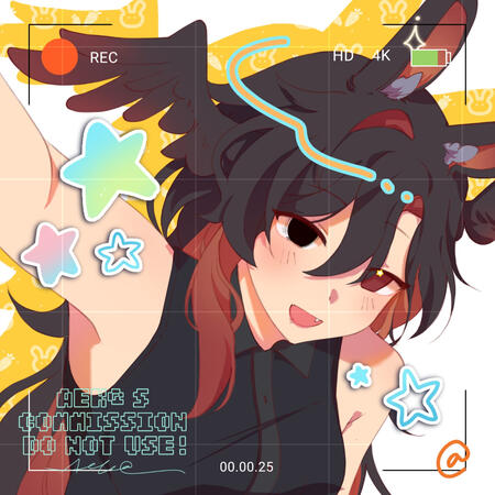 Bust-up simple style